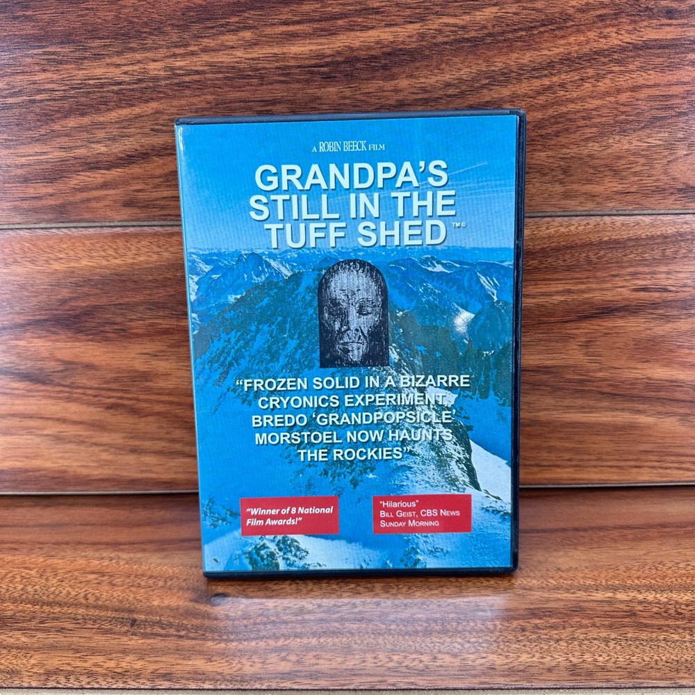Grandpa's Still In The Tuff Shed DVD Beeck Documentary Film Movie Bredo Morstoel